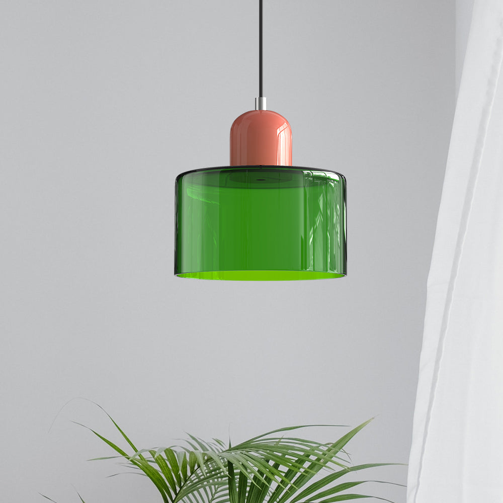 BauLume - Bauhaus Kreative Hängeleuchte aus Glas