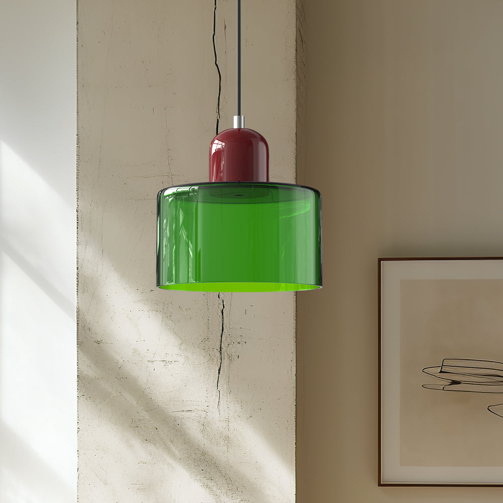 BauLume - Bauhaus Kreative Hängeleuchte aus Glas