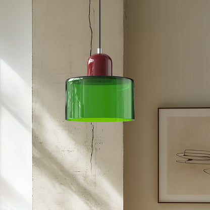BauLume - Bauhaus Kreative Hängeleuchte aus Glas