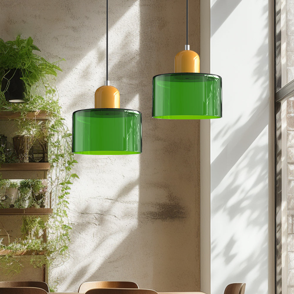 BauLume - Bauhaus Kreative Hängeleuchte aus Glas
