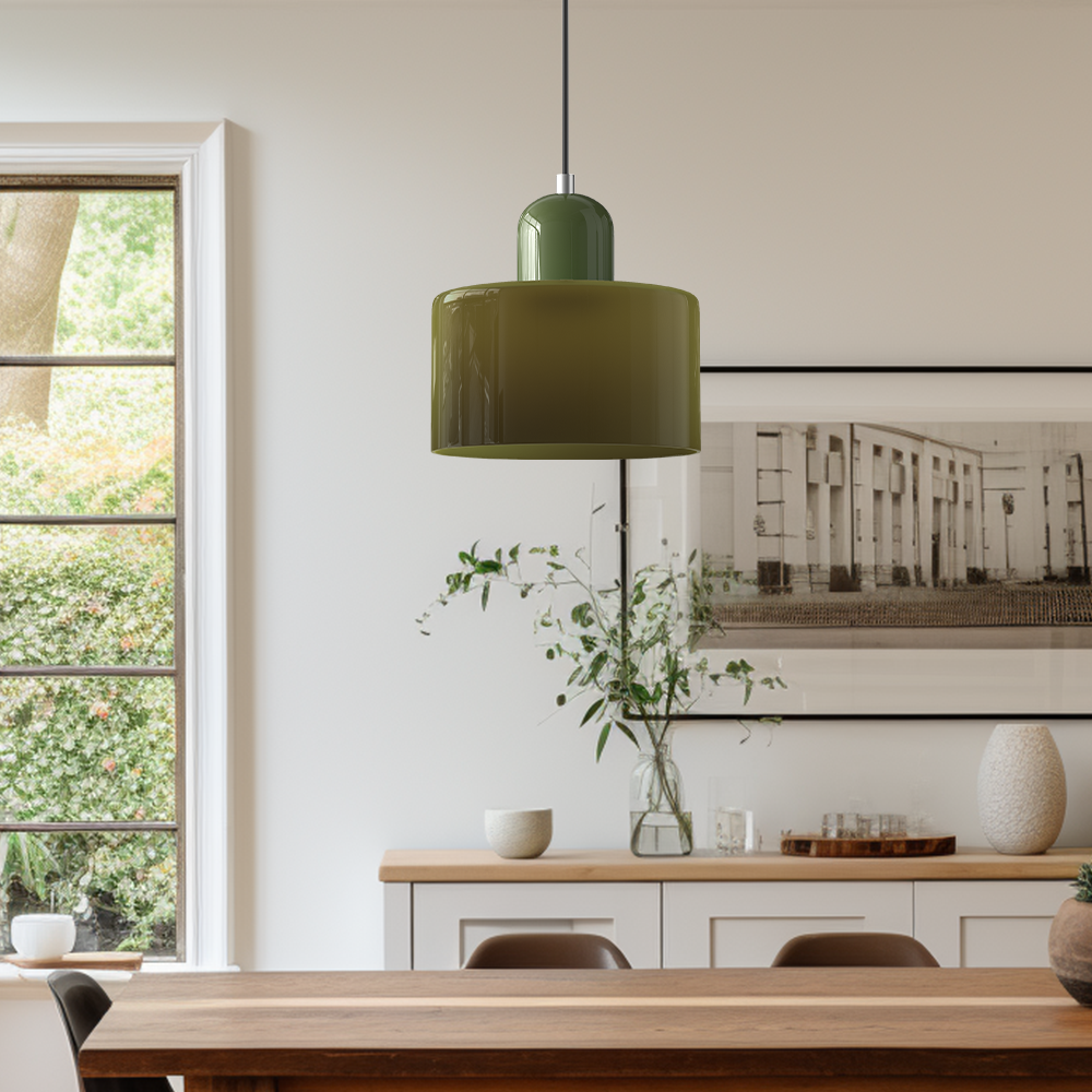 BauLume - Bauhaus Kreative Hängeleuchte aus Glas