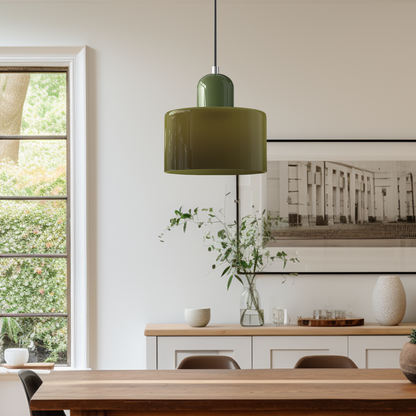BauLume - Bauhaus Kreative Hängeleuchte aus Glas