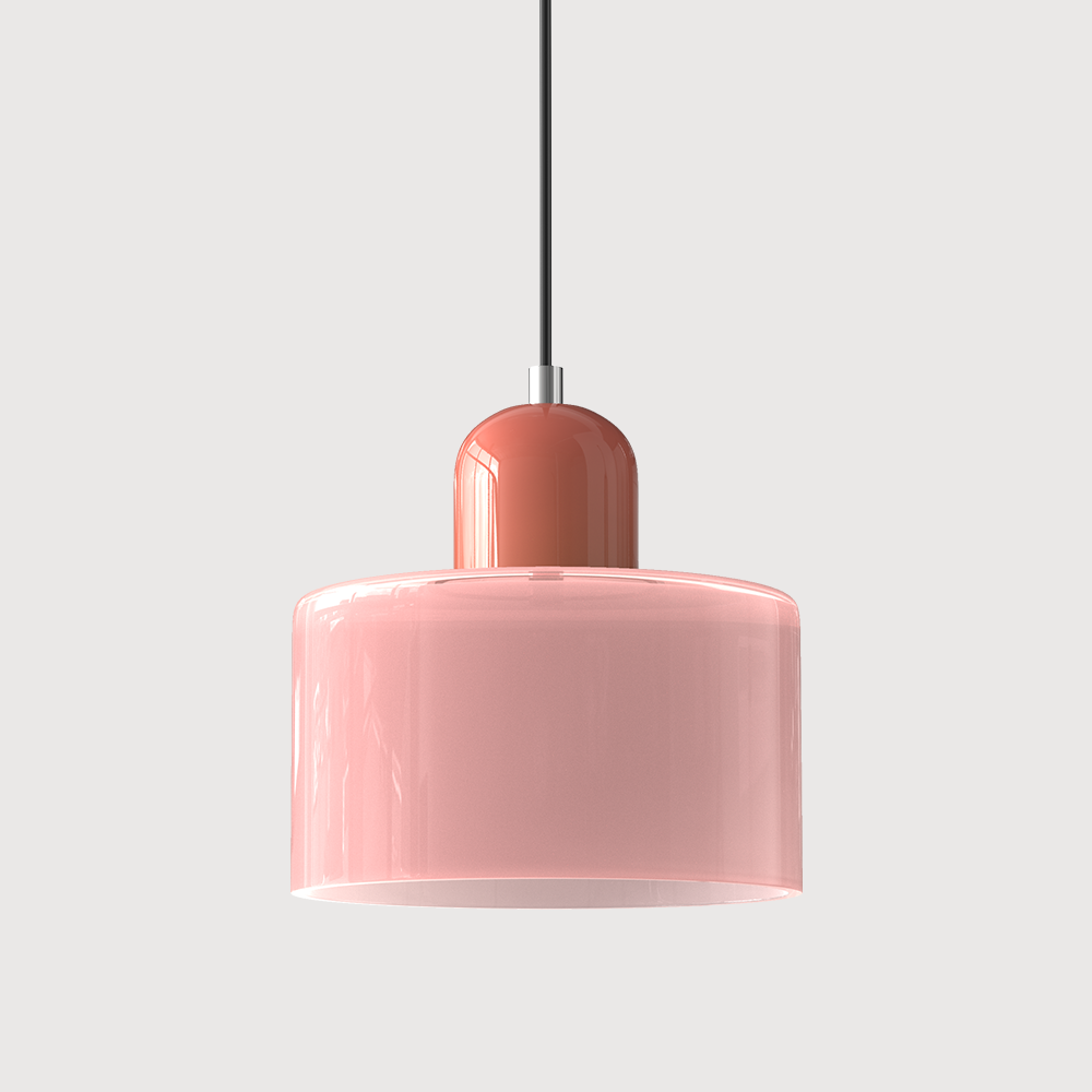 LumièreCristal - Pendelleuchte aus farbigem Glas