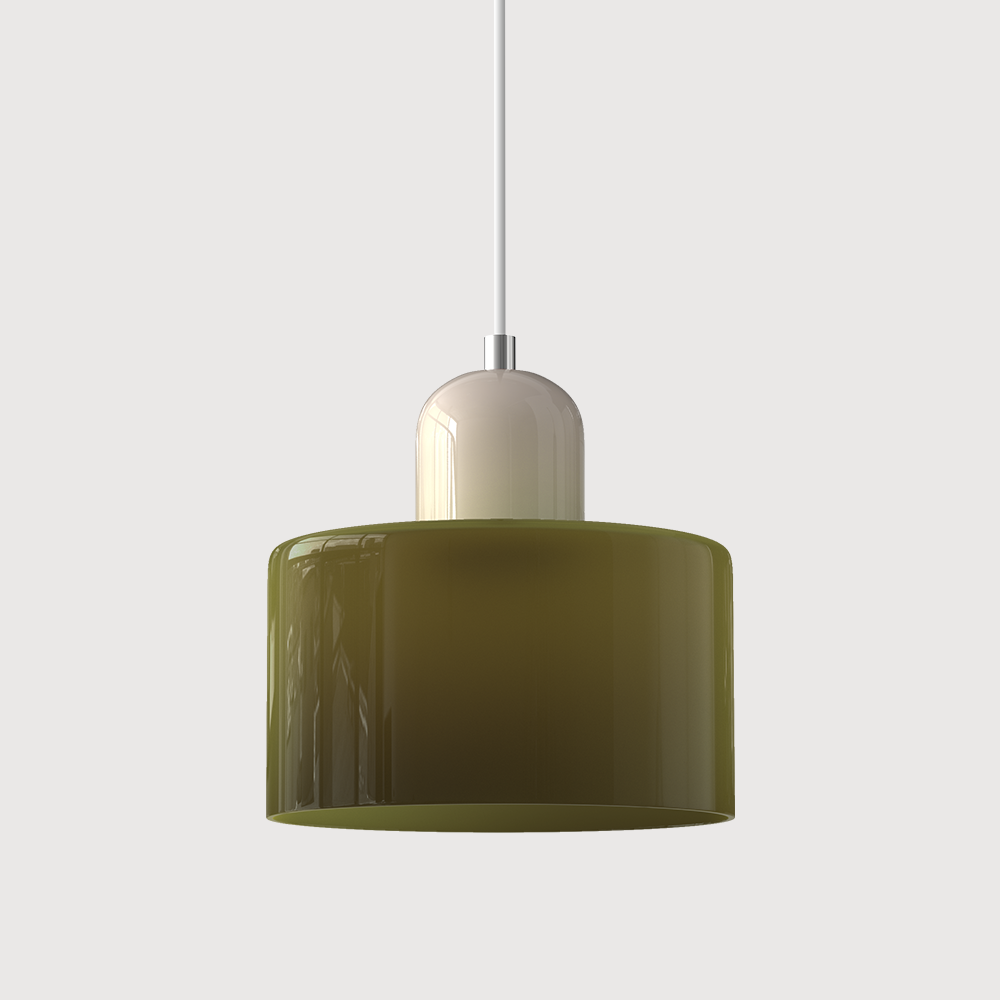 LumièreCristal - Pendelleuchte aus farbigem Glas