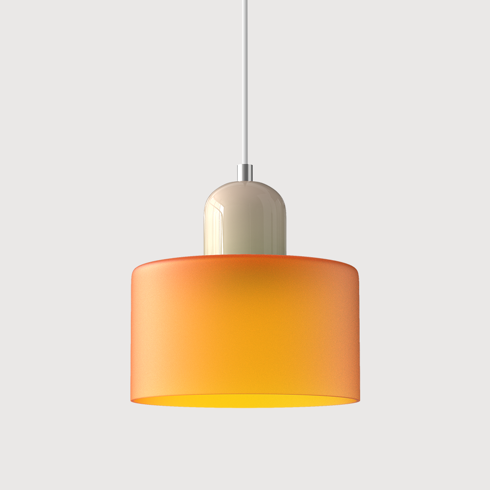 LumièreCristal - Pendelleuchte aus farbigem Glas