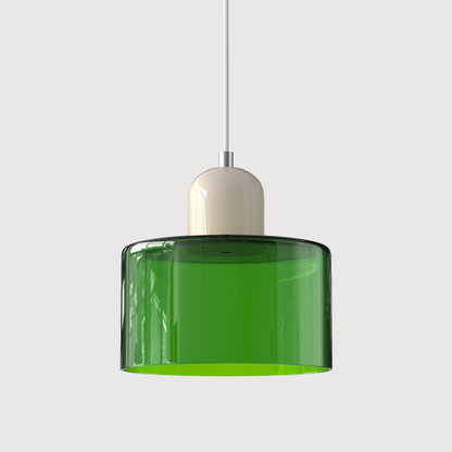 LumièreCristal - Pendelleuchte aus farbigem Glas
