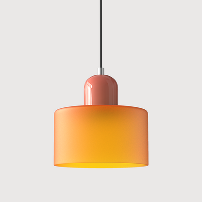 LumièreCristal - Pendelleuchte aus farbigem Glas