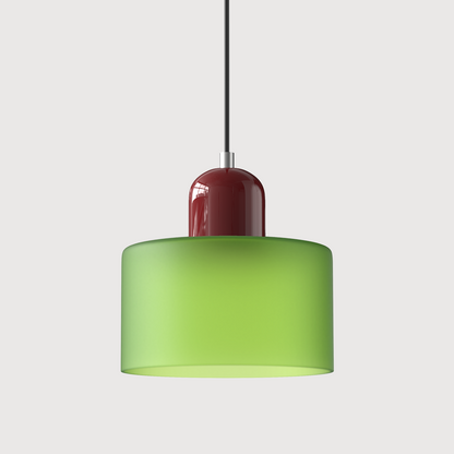 LumièreCristal - Pendelleuchte aus farbigem Glas