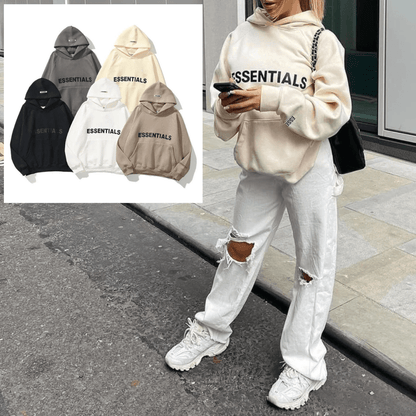 Faélie - Essential und Eleganter Hoodie Pullover mit Kapuze
