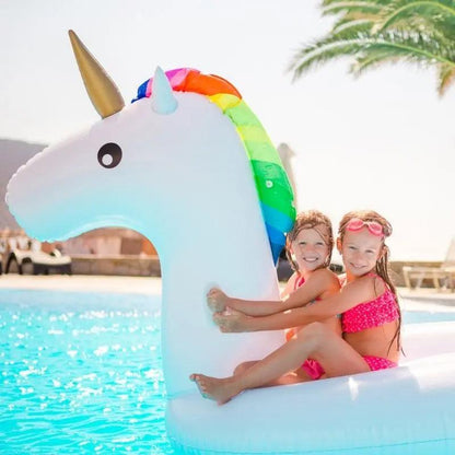 Aquarella - XXL Einhorn Schwimmring 200 x 90 x 110 cm