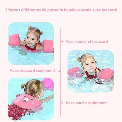 Swimora - Bauchschwimmhilfe mit Armreifen für Kinder