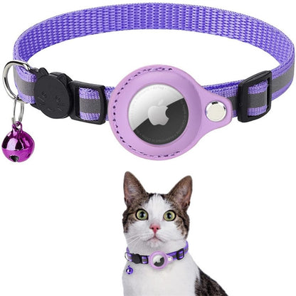 MeowGuide - GPS-Halsband für Katzen mit Schnellverschluss und reflektierendem Design für bessere Sichtbarkeit bei Nacht