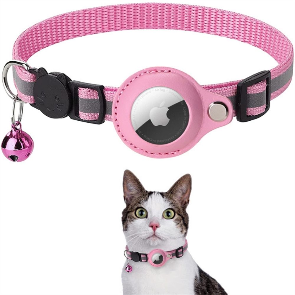 MeowGuide - GPS-Halsband für Katzen mit Schnellverschluss und reflektierendem Design für bessere Sichtbarkeit bei Nacht