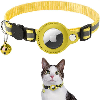 MeowGuide - GPS-Halsband für Katzen mit Schnellverschluss und reflektierendem Design für bessere Sichtbarkeit bei Nacht