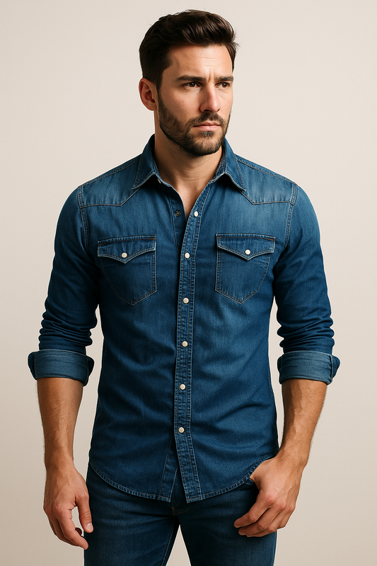 Vianor - Lässige Jeanshemd für Herren