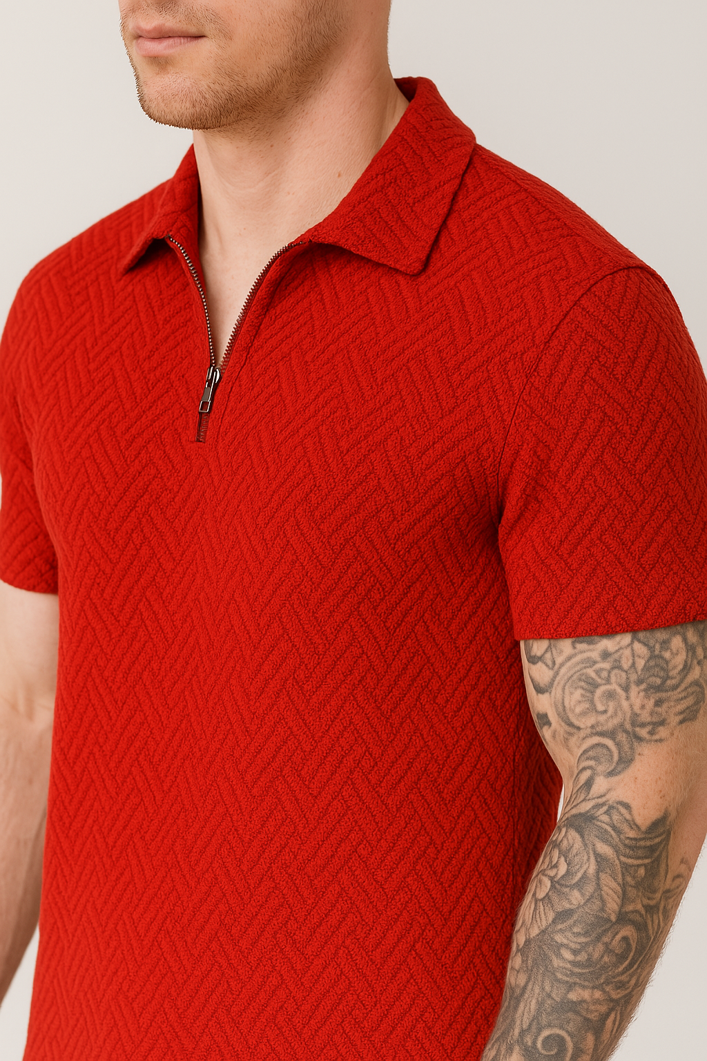 Calixte - Elegantes und Leichtes Sommer-Set aus Leinen für Herren, bestehend aus einem Polo und Shorts