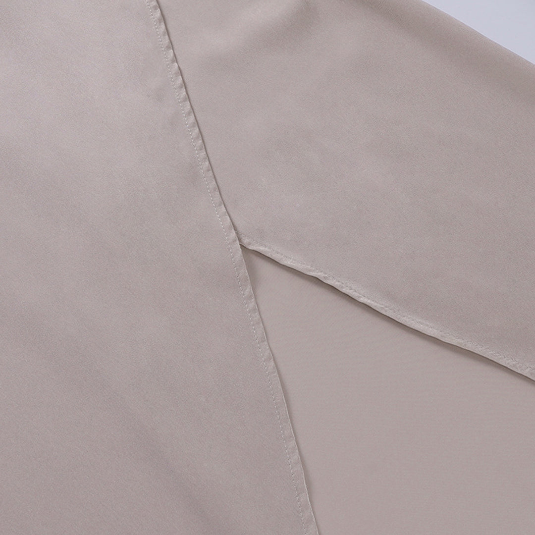 Maïlune - Maxi-Abendkleid für Damen mit Überkreuztem Ausschnitt und Schlitz