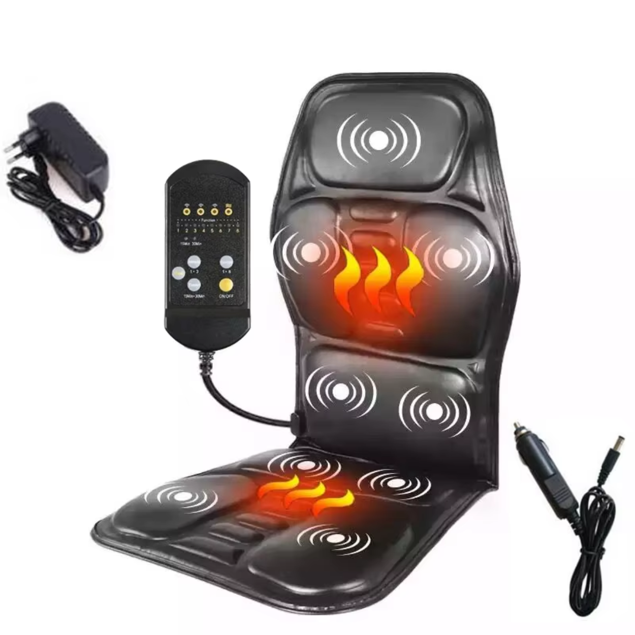 Zenitude - Heizbares Shiatsu-Massagekissen mit 8 Modi