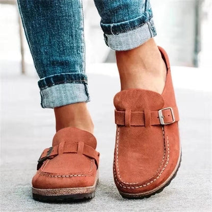 Bequeme Slip-On Loafer mit Schnalle – Alltagstauglich & Stilvoll für Damen