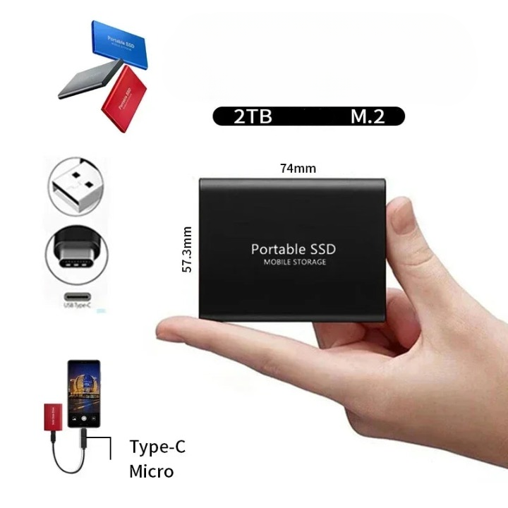 SSDÉclair - Tragbare SSD – Hohe Geschwindigkeit, Kompaktes Design