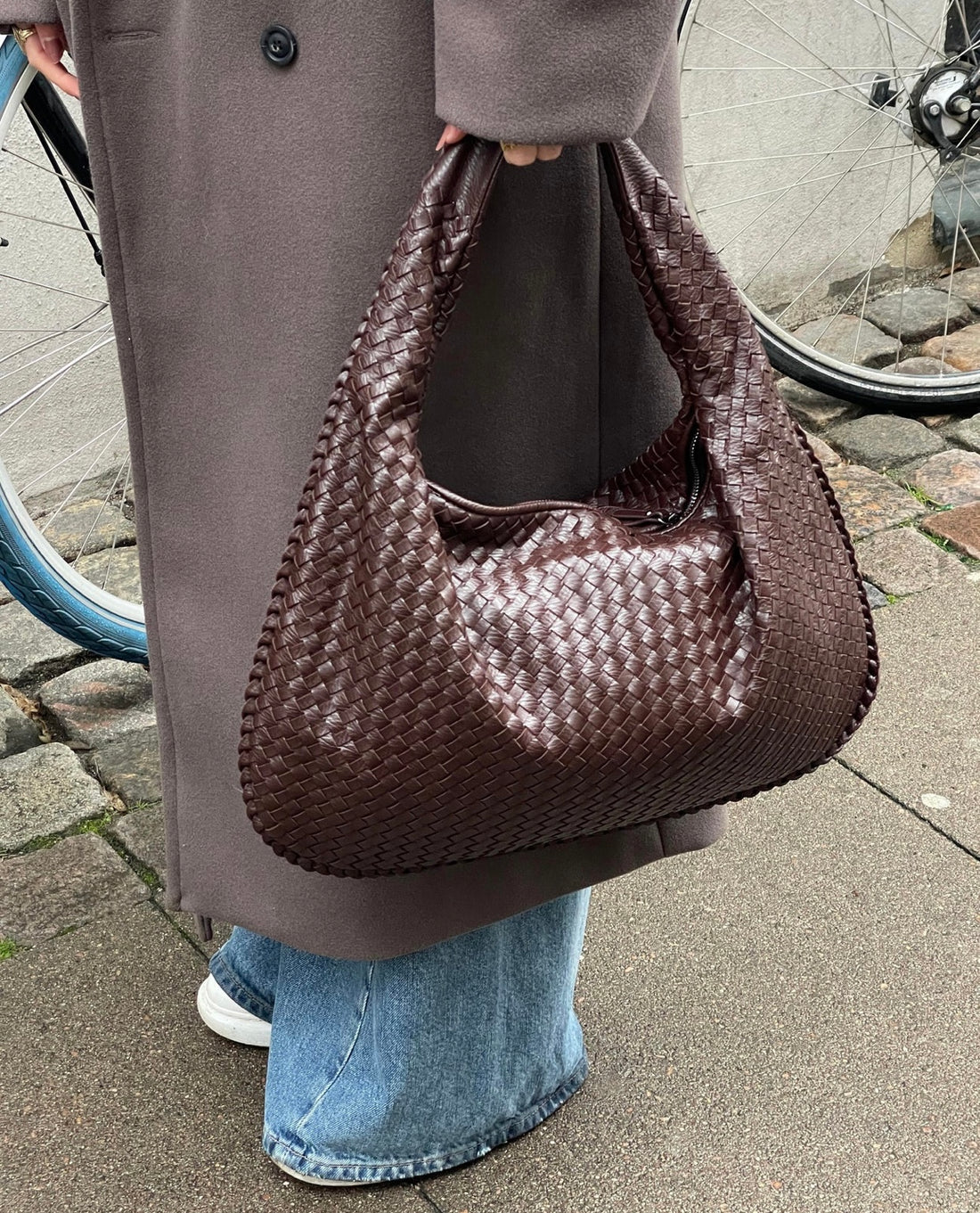 Maristelle - Die unverzichtbare geflochtene Einkaufstasche – Umhängetasche für Frauen