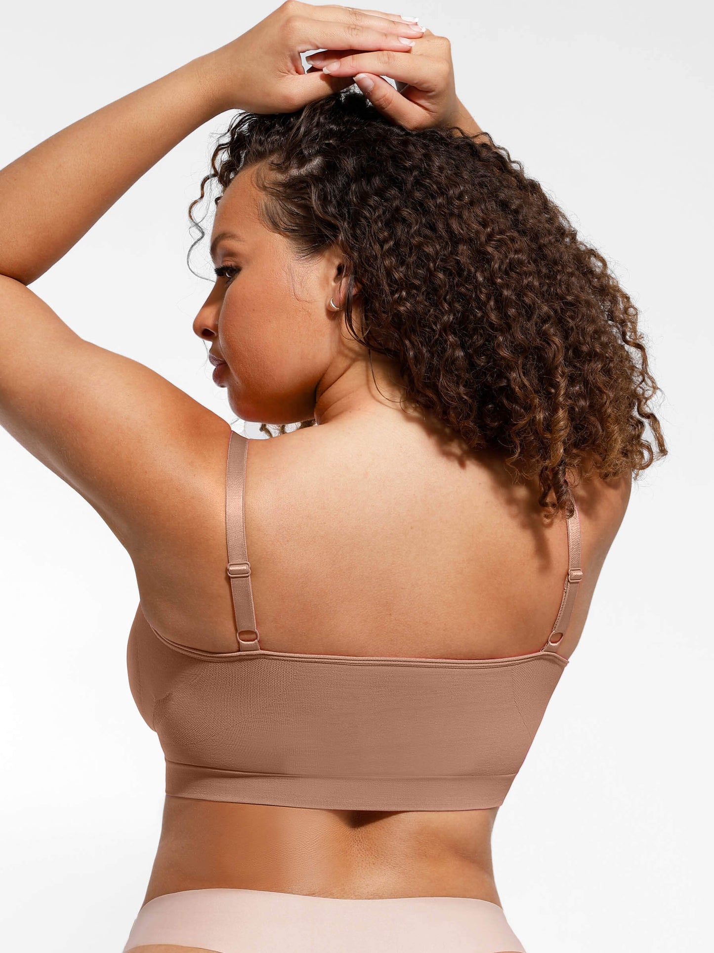 Nahtloser BH mit Raff-Detail – Bequem, Formgebend & Verstellbare Träger für Damen