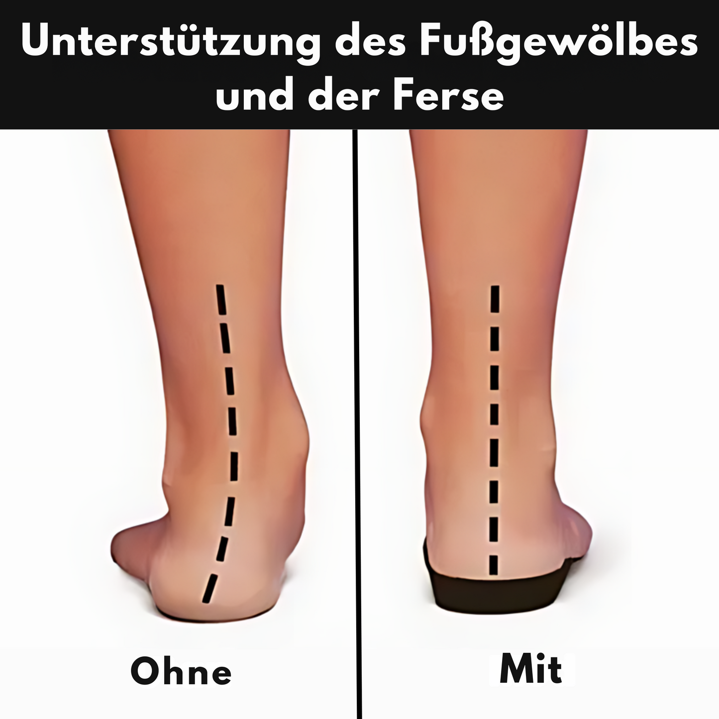Orthopädische Slip-On Sneaker für Damen – Komfortable Air-Sohle & Schmerzlindernd