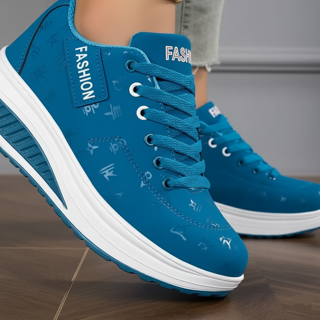 Alzéline - Bequeme Sneakers mit Luftpolster, Atmungsaktivem Stoff und Orthopädischer Unterstützung für Schmerzfreies Laufen und Stadtbummel