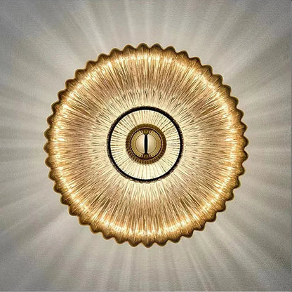 Rétrolume - Retro Wandleuchte aus modernem LED-Glas