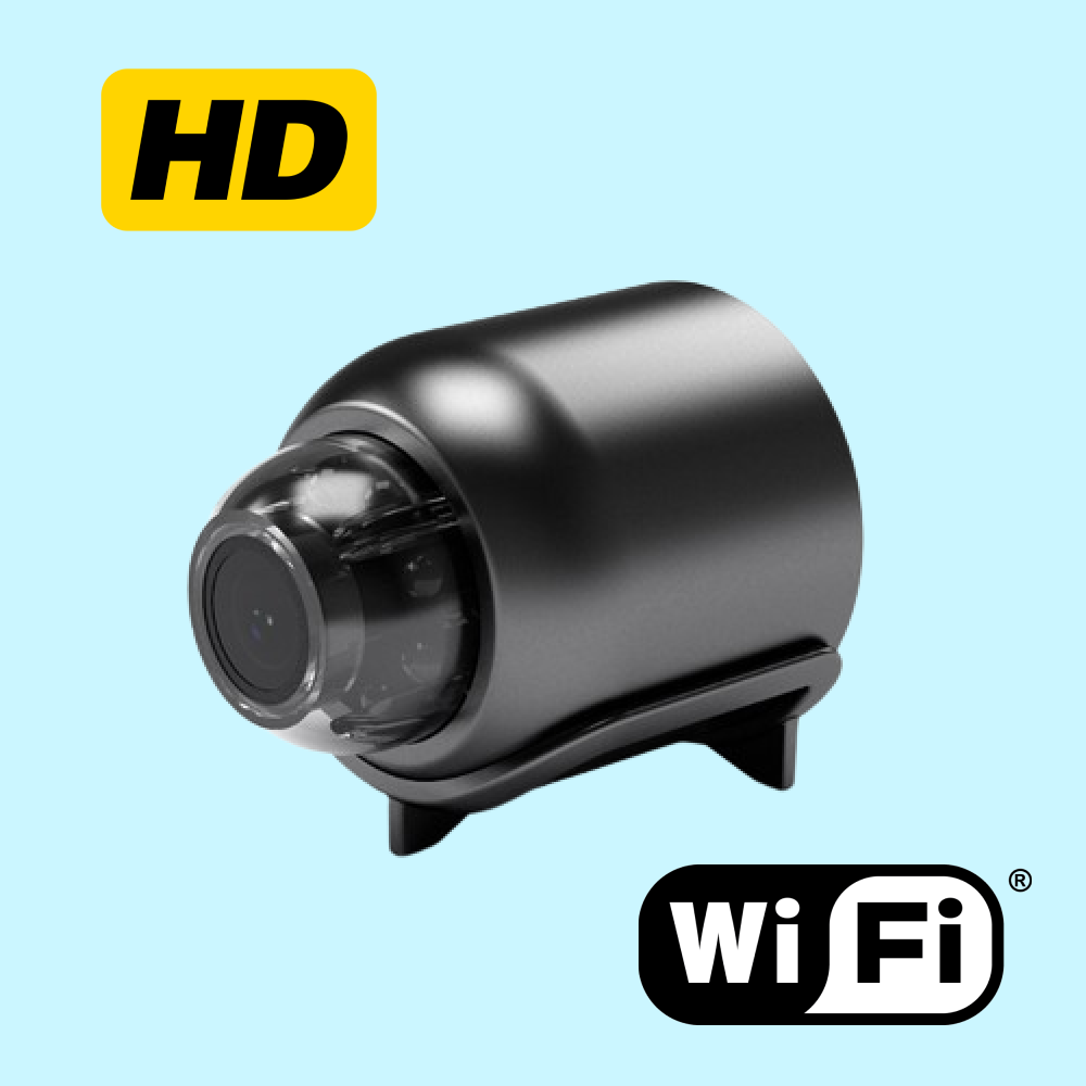 MiniVigi - Mini-Wi-Fi-Kamera mit 1080P wasserdicht und 160° Nachtsicht
