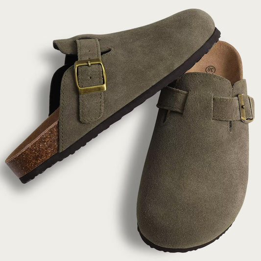 Lian – Boston Wildleder Slipper Sandalen