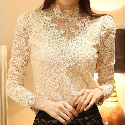 Évarine - Elegante Bestickte Bluse für Frauen – Chic und Komfort