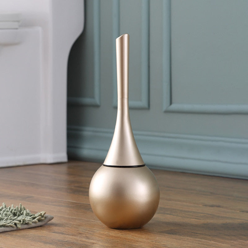 Designhygie - Luxus WC-Bürste – Hygienisch und Spritzschutz – Mit Auffangschale