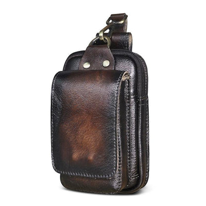 Lorven - Herren Gürteltasche aus echtem Leder