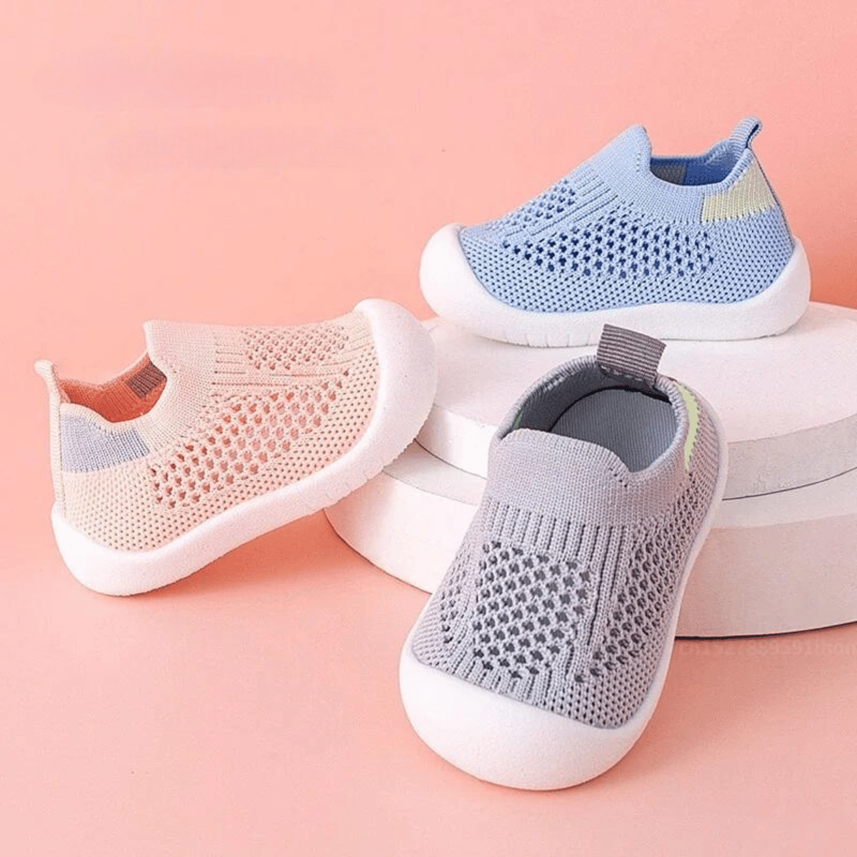 Alix - Rutschfeste Feste Sohle – Sneakers für Kinder