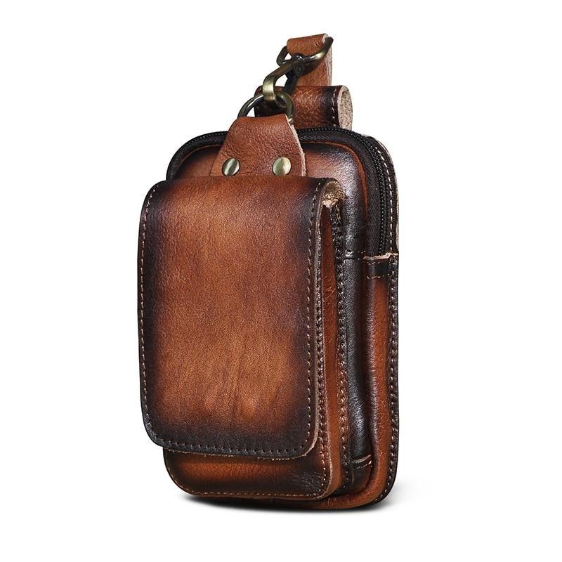 Lorven - Herren Gürteltasche aus echtem Leder
