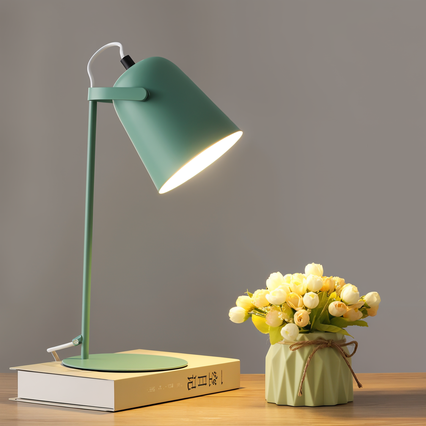 Lumicaron - Verstellbare Tischlampe im Macaron-Design
