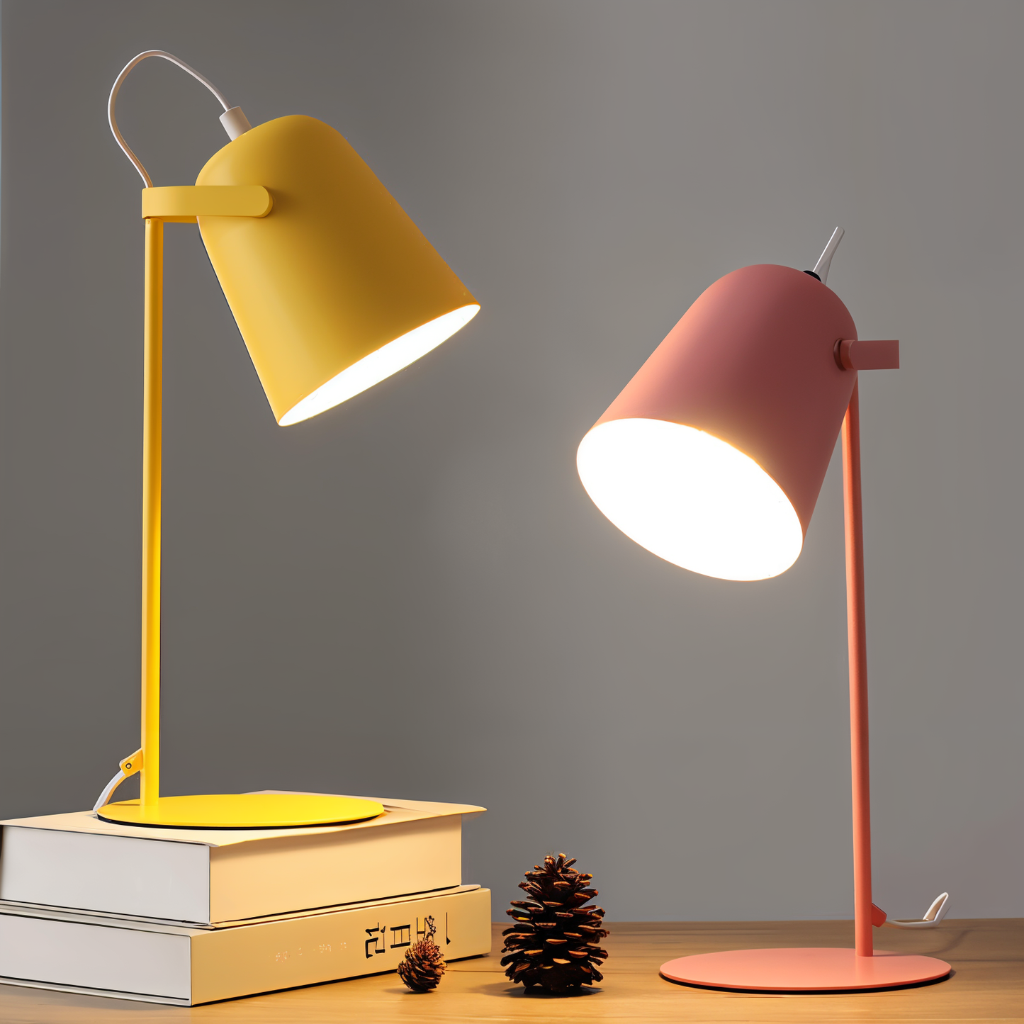 Lumicaron - Verstellbare Tischlampe im Macaron-Design