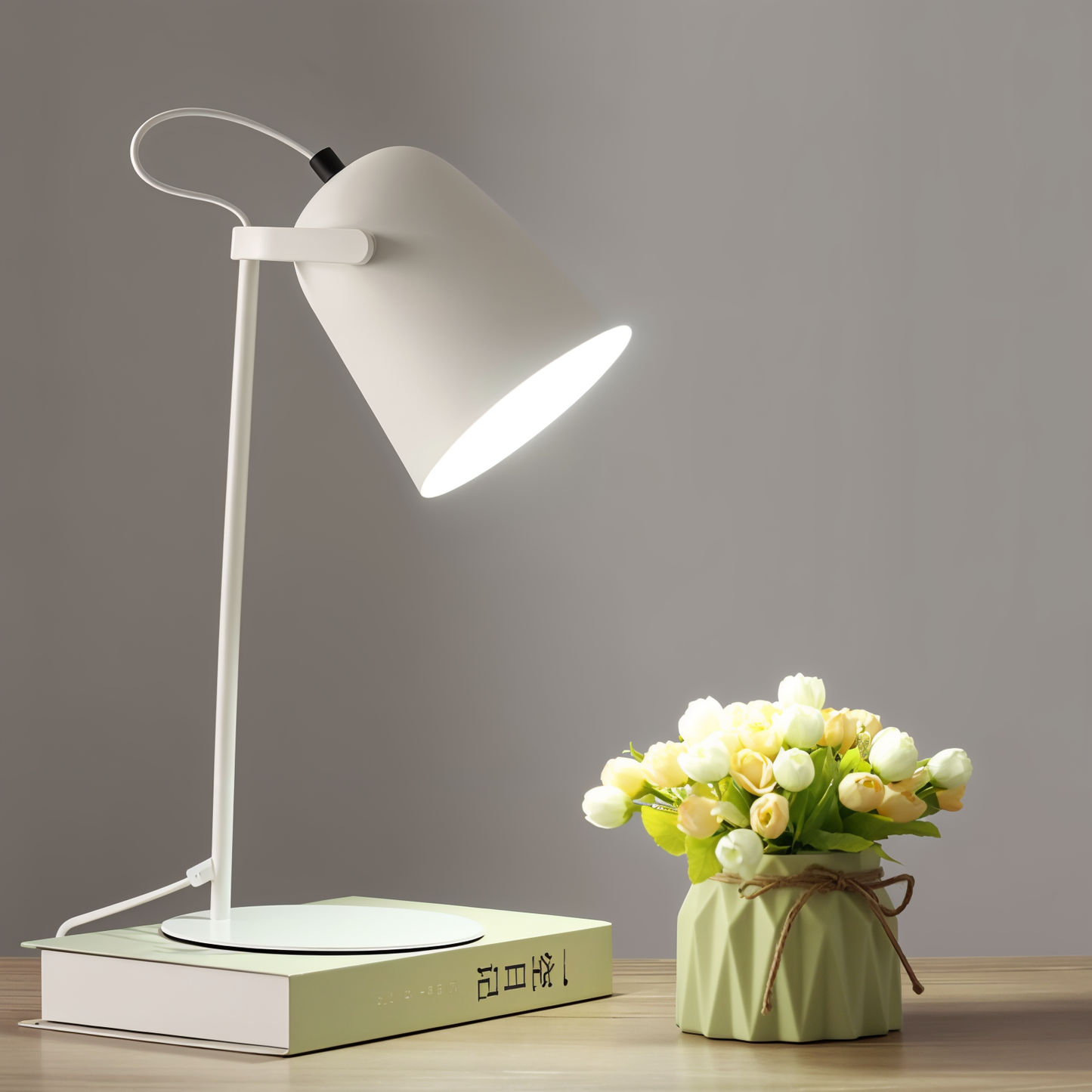 Lumicaron - Verstellbare Tischlampe im Macaron-Design