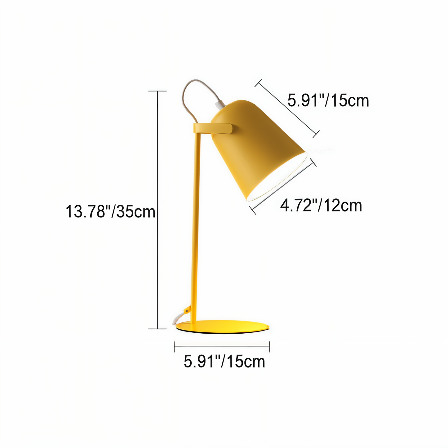 Lumicaron - Verstellbare Tischlampe im Macaron-Design