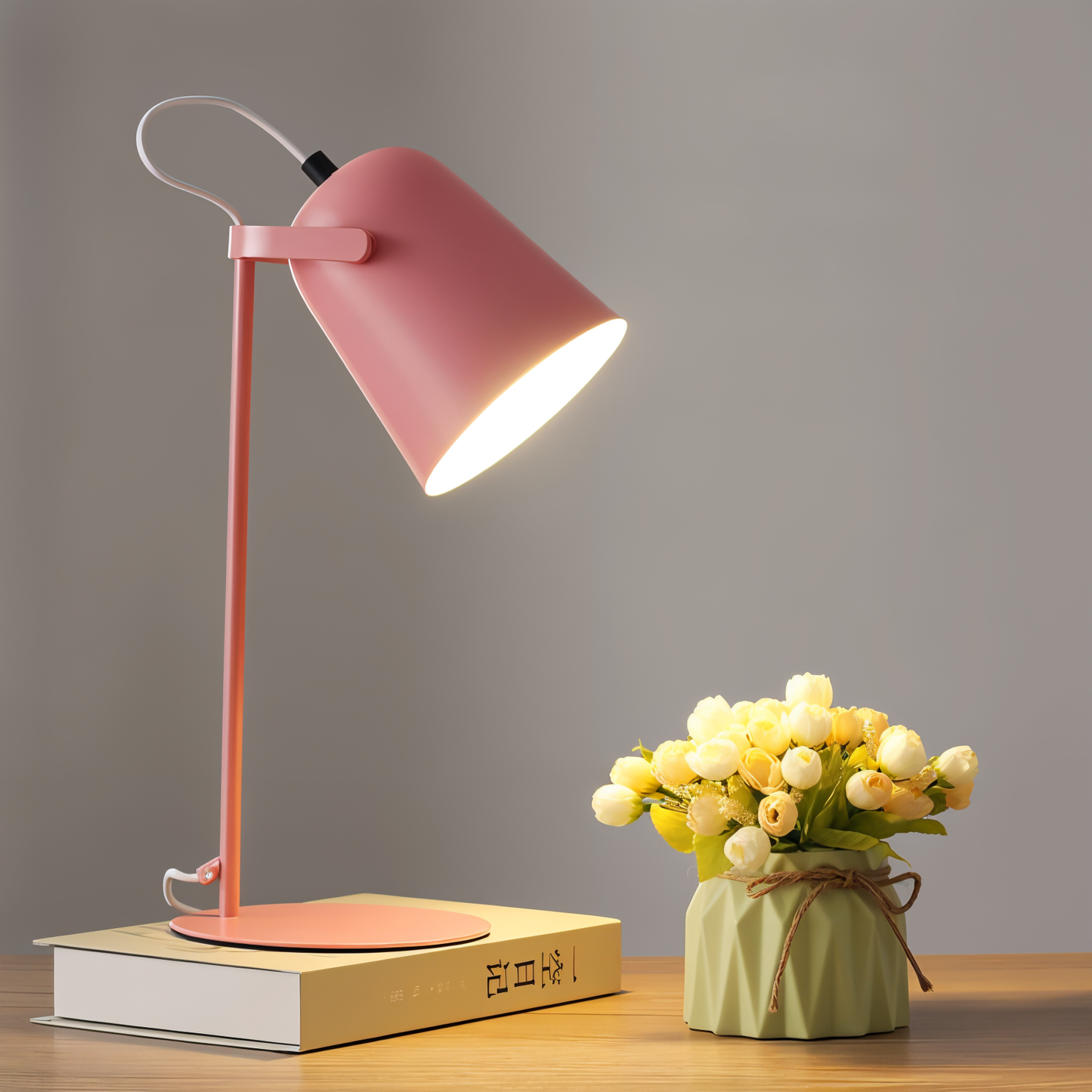 Lumicaron - Verstellbare Tischlampe im Macaron-Design