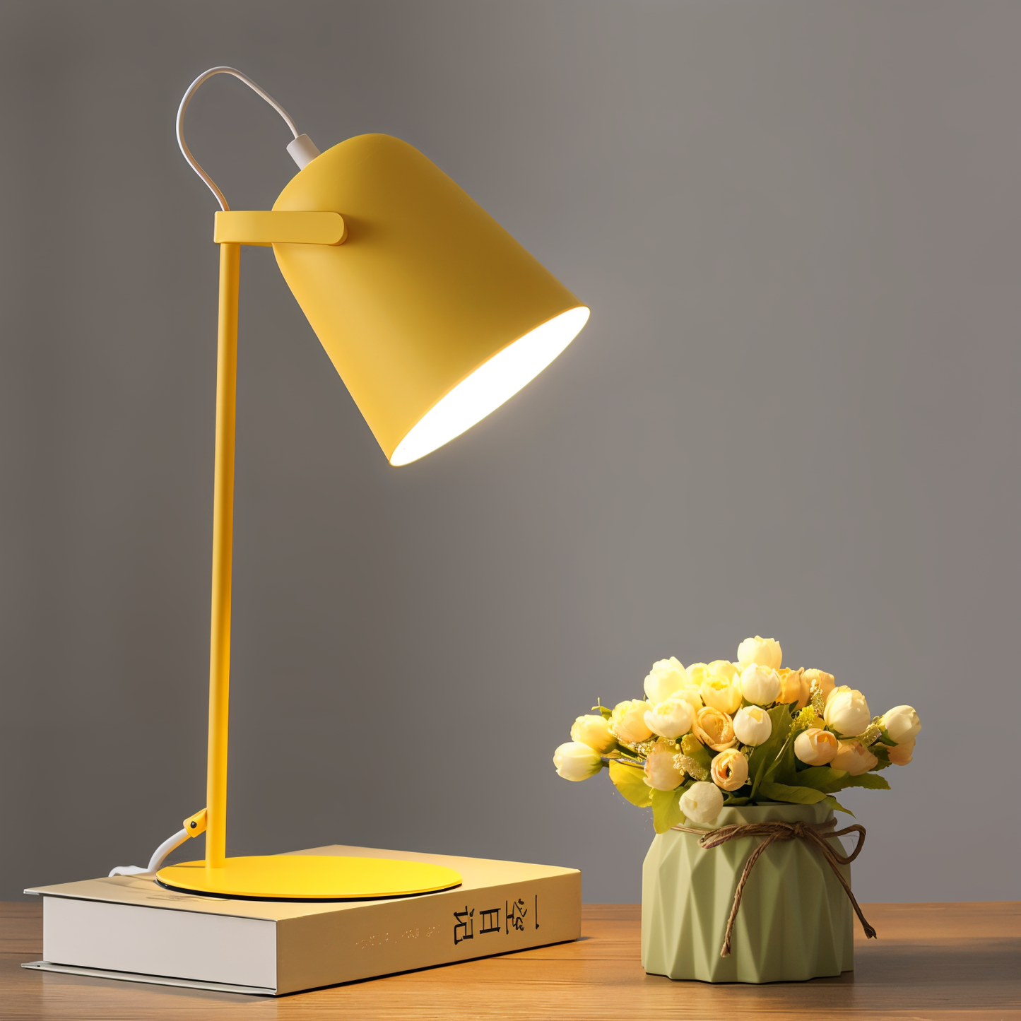 Lumicaron - Verstellbare Tischlampe im Macaron-Design