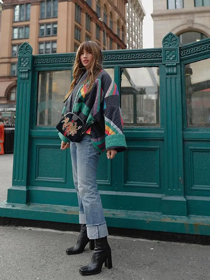 Vila - Oversize Vintage Weste für den Frühling