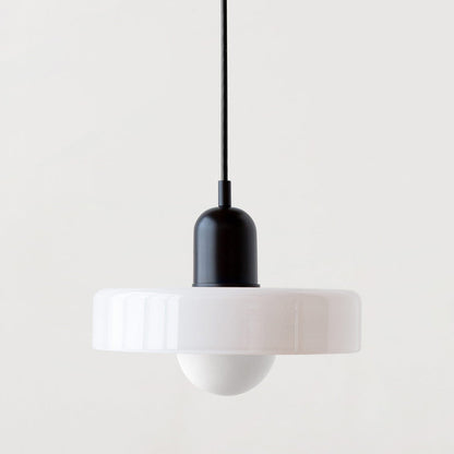 VerreLume - Hängelampe im Bauhaus-Stil aus farbigem Glas