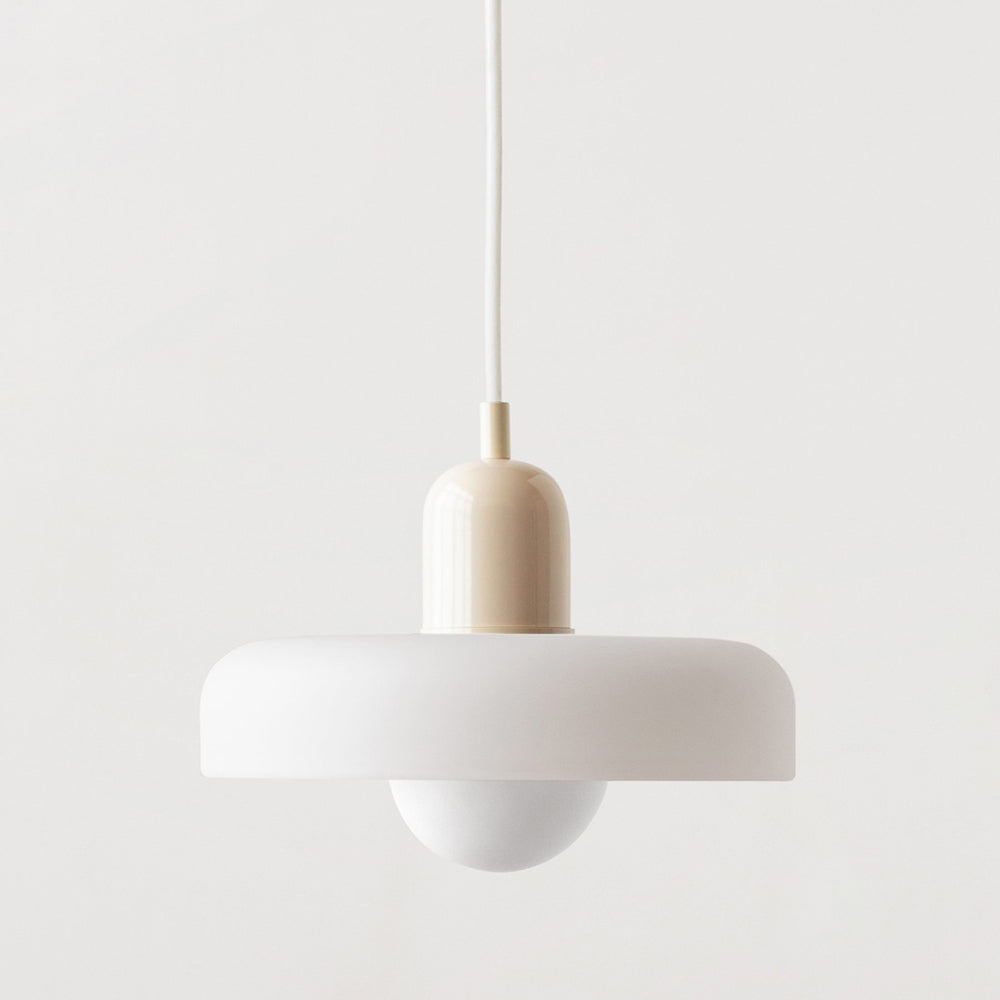 VerreLume - Hängelampe im Bauhaus-Stil aus farbigem Glas