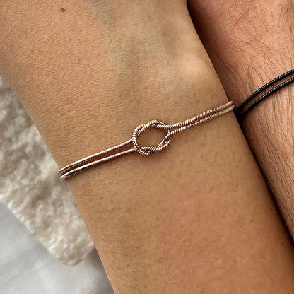 Vahla - Minimalistische Knotenarmband