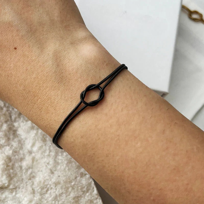 Vahla - Minimalistische Knotenarmband