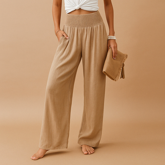 Fleur – Lockere Gerade geschnittene Hose