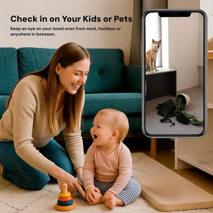 Guardix - Drahtlose Überwachungskamera für die Nanny mit Audio