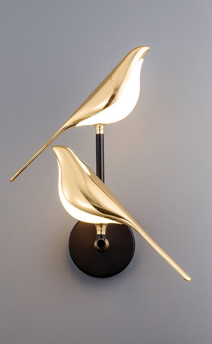 Aviora - Moderne Wandlampe in Form von Vögeln